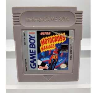 Motocross Maniacs Nintendo GameBoy Cartridge Game Authentic Tested Working